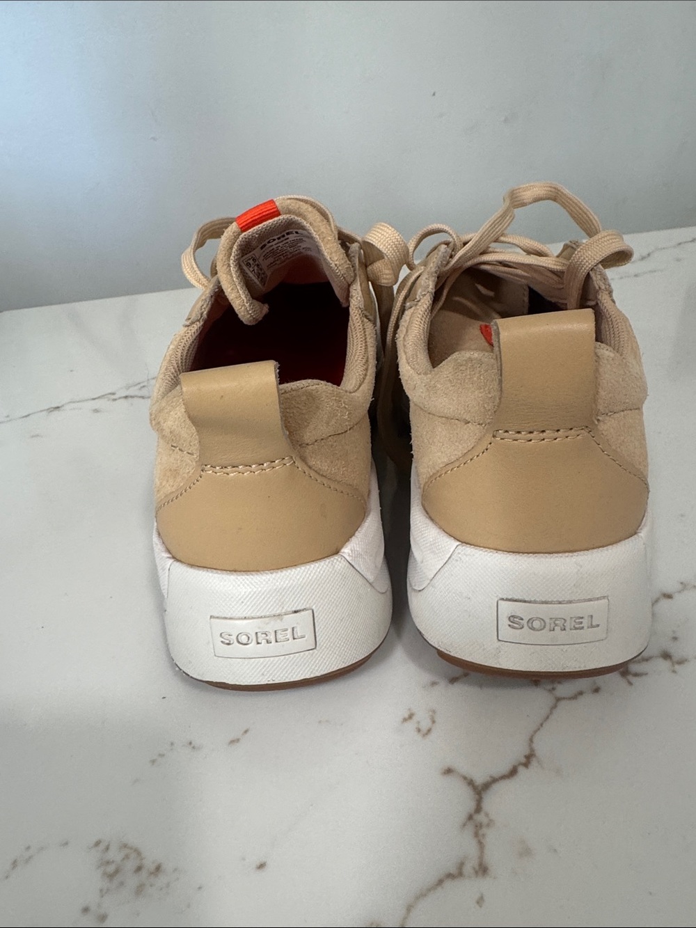 Sorel Beige Casual Sneakers - Versatile Everyday Comfort - Picture 3 of 5